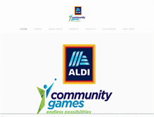 Tablet Screenshot of communitygames.ie